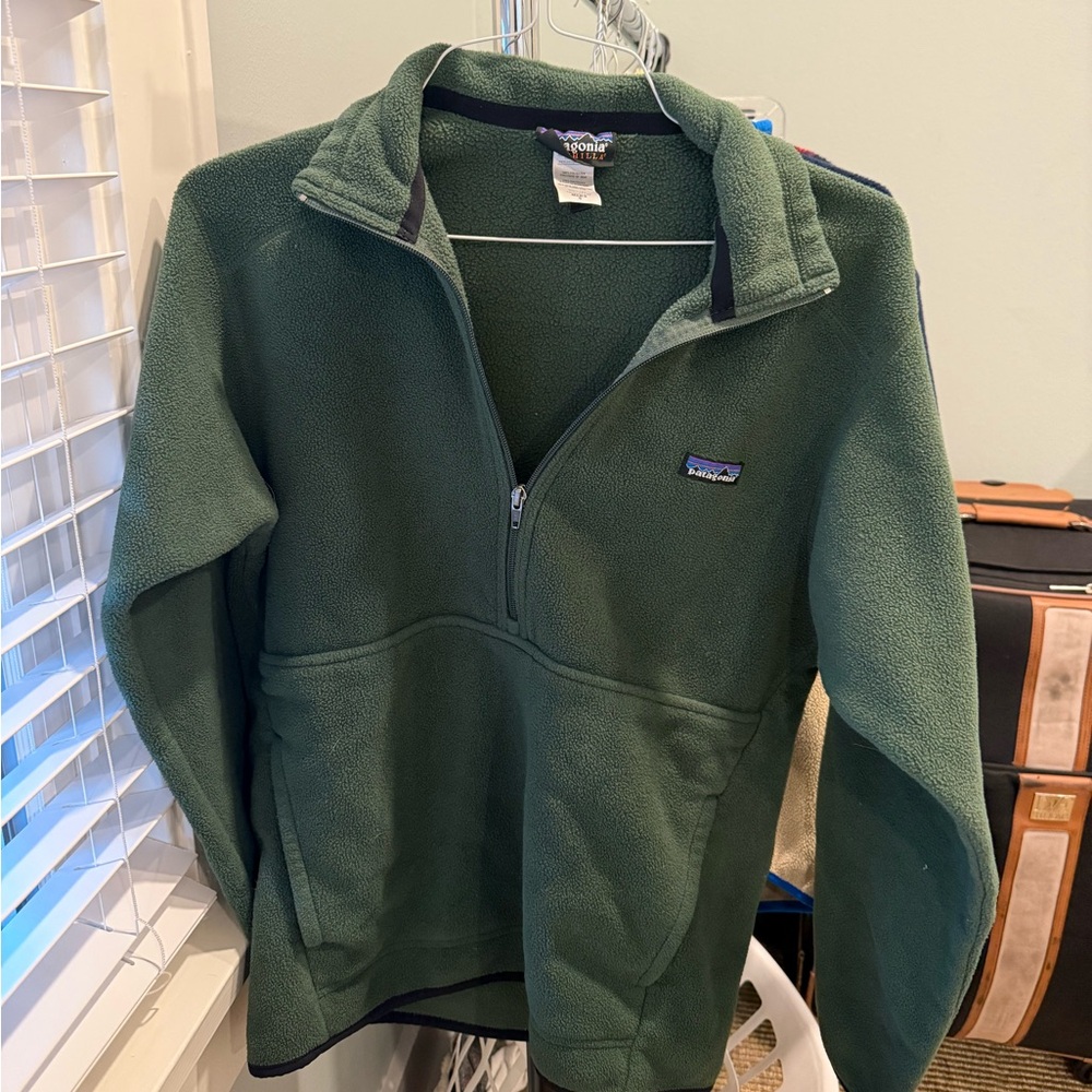 Men’s Green Fleece Patagonia Synchilla Pullover